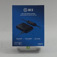Elgato 4K S Black 10GBR9901 Game Capture Card For PC