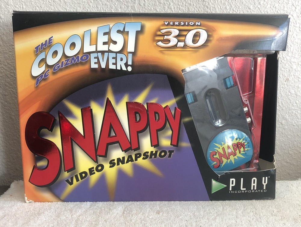 *NEW* SNAPPY Video Snapshot 3.0 New Vintage / COMPLETE IN BOX
