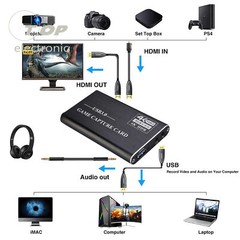 1080P 4K HDMI To USB 3.0 Video Capture Card Dongle for OBS Game Live Stream New