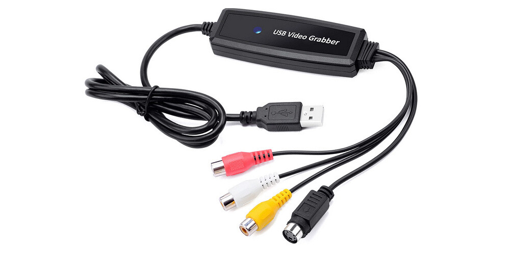 Driverless Composite RCA S-Video To USB DVR Adapter For Windows PC