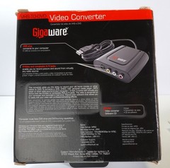 Gigaware 2501141 VHS-TO-DVD Or MP4 Video Converter S Video Composite Home Movie
