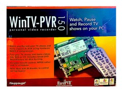 Hauppauge WinTV-PVR150 Personal Video Recorded Model 1045 HardPVR IR Blaster