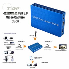 1080P 4K HDMI To USB 3.0 Video Capture Card Dongle for OBS Game Live Stream New