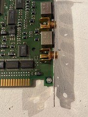 MIRO VIDEO DC1 VIDEO DIGITIZER / PLAYBACK CARD 16-BIT ISA CARD COMPOSITE S-VIDEO