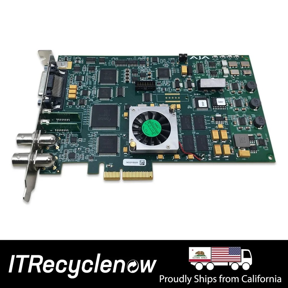 AJA KONA LHI Analog & Digital I/O HDMI SDI Video Capture Card PCIe Mac Pro