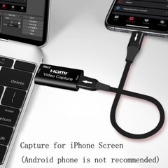 HDMI to USB 3.0 2.0 Audio Video Capture Card Game Record Box OBS Live Streaming