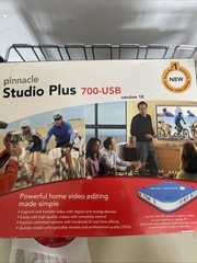 studio plus 700-usb with cables, instructions, box-Home Video Transfer Editor