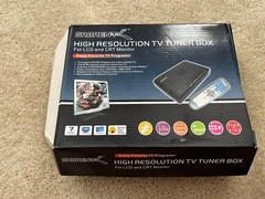 Sabrent High Resolution TV Tuner box With Remote Control, Open Box