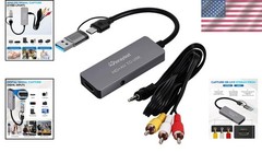 Professional VHS to Digital Converter with 4K HDMI Support – Effortless Setup