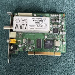 Hauppauge WinTV-PVR-150 PCI TV Tuner Capture Card NTSC/NTSC-J 26152 LF REV E5B2