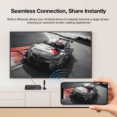4K UHD ATSC 3.0 Certified TV Tuner Digital Terrestrial OTA Smart TV Box Free DVR
