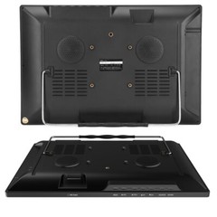 16 Inch Portable Mini Digital TV DVB-T2 Hevc H265 10Bit Code Car Tv Kitchen TV