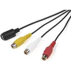 USB Video Capture Adapter Cable – Standard, Black