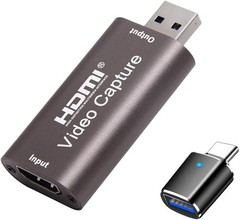 High-Performance 4K Video Capture Card – Plug and Play for Streamers and Gamers