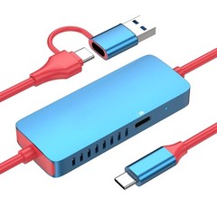 4K60Hz Video Capture Card Real Time Transmission Aluminum ABS Compact Design