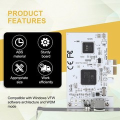 PCIE Expansion Card PCIE to AV 640X480 Resolution Video Capture Card5082