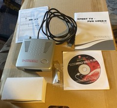 V-stream VS-TVUSB2800RF Xpert TV-PVR USB2 TV Tuner Box, Open Box No remote Unuse