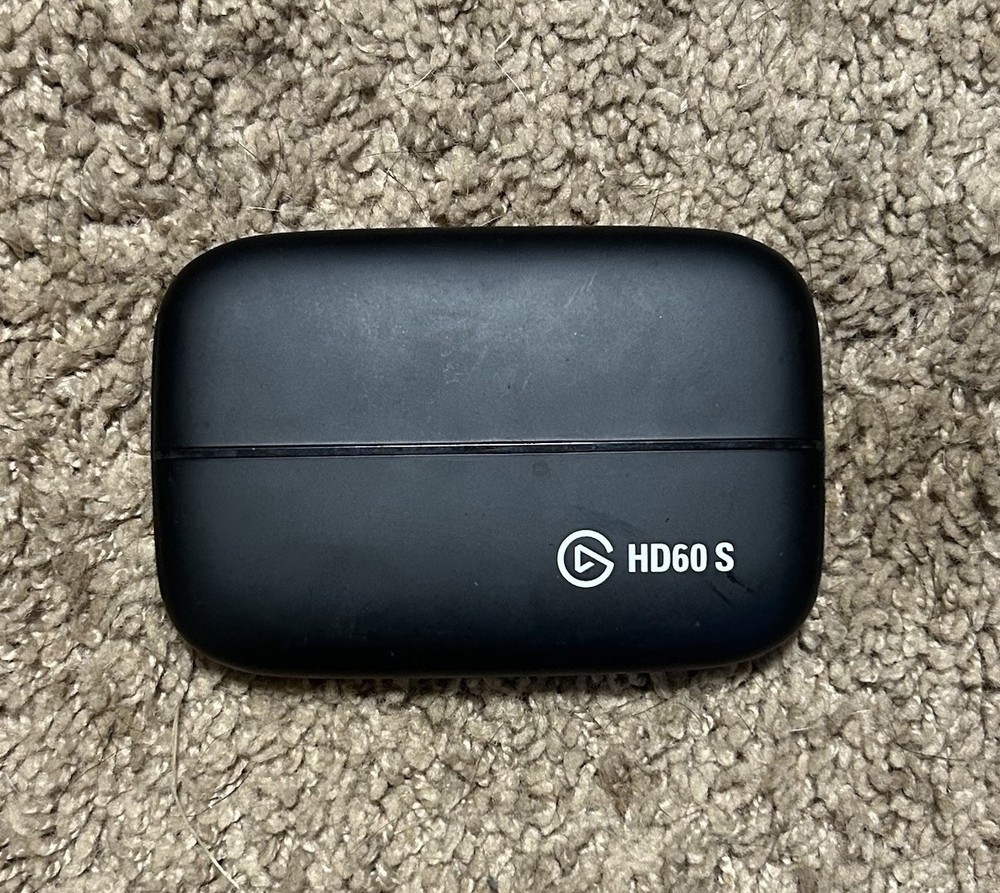 Elgato HD60 S Game Capture Card 1080p at 60fps Black With Original Cords