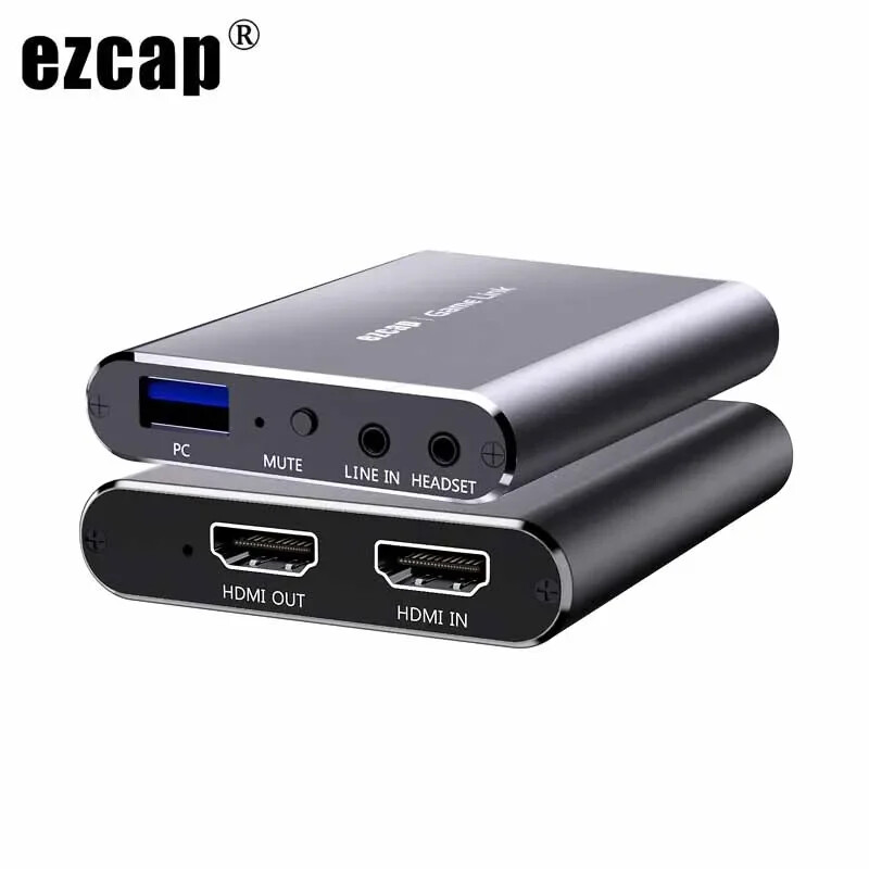 4K 60HZ HDMI Loop 1080P USB 2.0 PC Live Streaming Game Record Video Capture Card