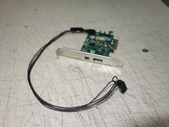 HP 753732-001 THUNDERBOLT-2 X4 LIGHTNING EXTENSION CARD 743098-002 W/ CABLE