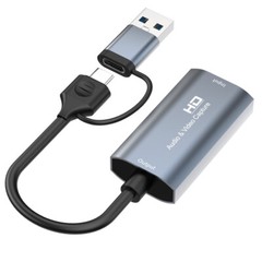 HD 1080P 4K HDMI To USB 3.0/Type C Video Capture Card Game Record Live Streaming
