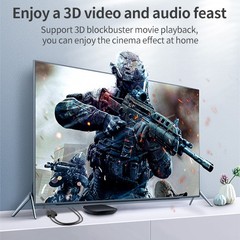 Acasis HDMI Splitter 1 in 2 Out 4K@60Hz Ultra HD Distributor Box Supports ABB