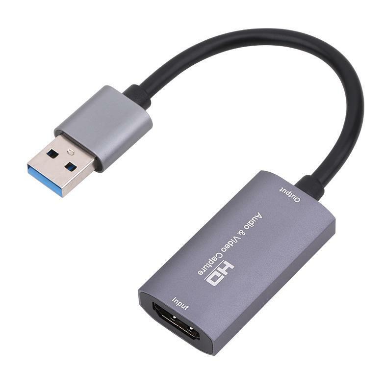 4K HD to USB 3.0 Audio Video Capture Card 60FPS Capture Adapter for Streaming