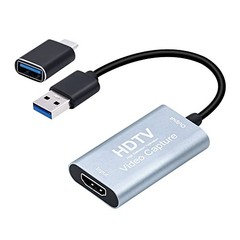 4K HDMI Video Capture Card USB C, Video Capture Device for Live