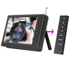 5 Inch Portable Mini Digital Tv With ATSC-T FM ATV USB Battery Pocket tv ATSC