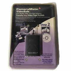 Camera Mate Video Safe convert CM-53000 VHS tape to PC CD DVD