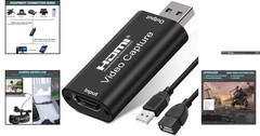 Ultra-Low Latency 1080P Video Capture Card for Professional Streaming & Teaching