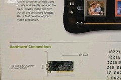 Dazzle DV-Editor DM-6200 Video Capture Card Firewire IEEE 1394 Adapter Transfer