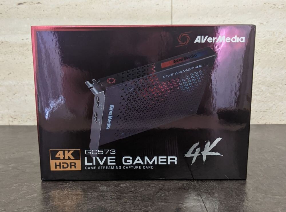 AVerMedia LG4K Live Gamer 4K GC573 4K Pass-Through Gaming Capture Card