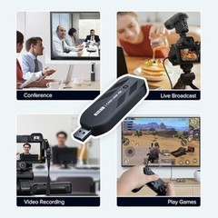 Cam Link 4K, tarjeta de captura de cámara externa, 4K30/1080p120 para streaming.