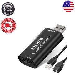 Multi-Compatible 4K HDMI to USB Video Capture Card for Streaming & Conferencing