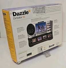 Dazzle DV-Editor DM-6200 Video Capture Card Firewire IEEE 1394 Adapter Transfer
