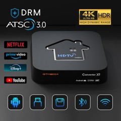 GTMedia ATSC 3.0/1.0 DRM 4K 11 Smart Converter Box Nextgen OTA HDTV DVR