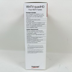 Hauppauge WinTV-quadHD PCIe Card 4 HD TV Tuners ATSC/QAM 1609 PLEX New_Open_Box