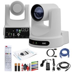 PTZOptics Move SE PTZ Camera with 12x Optical Zoom (White) (PT12X-SE-WH-G3)