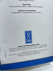 Vintage 1992 L-TV Pro for Macintosh Computers Interface Card Sealed Bag W/ Disk