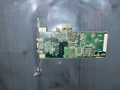 Epiphan VGA2PCIe Frame Grabber Card VGA PCI-E x1 Slot Tested
