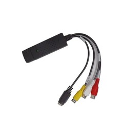 USB 2.0 VHS to Digital Converter Video Capture Card AV RCA to PC DVD Adapter