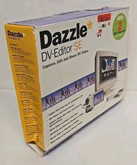 Dazzle DV-Editor DM-6200 Video Capture Card Firewire IEEE 1394 Adapter Transfer