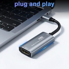 Video Capture Card, 4K USB3.0 HDMI to USB C, 1080P60FPS HDMI Capture Card for…