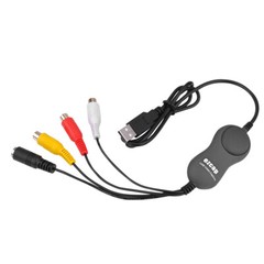 Ezcap159 USB PC Video Capture Card VHS Player V8 Hi8 Camcorder CVBS Record Box