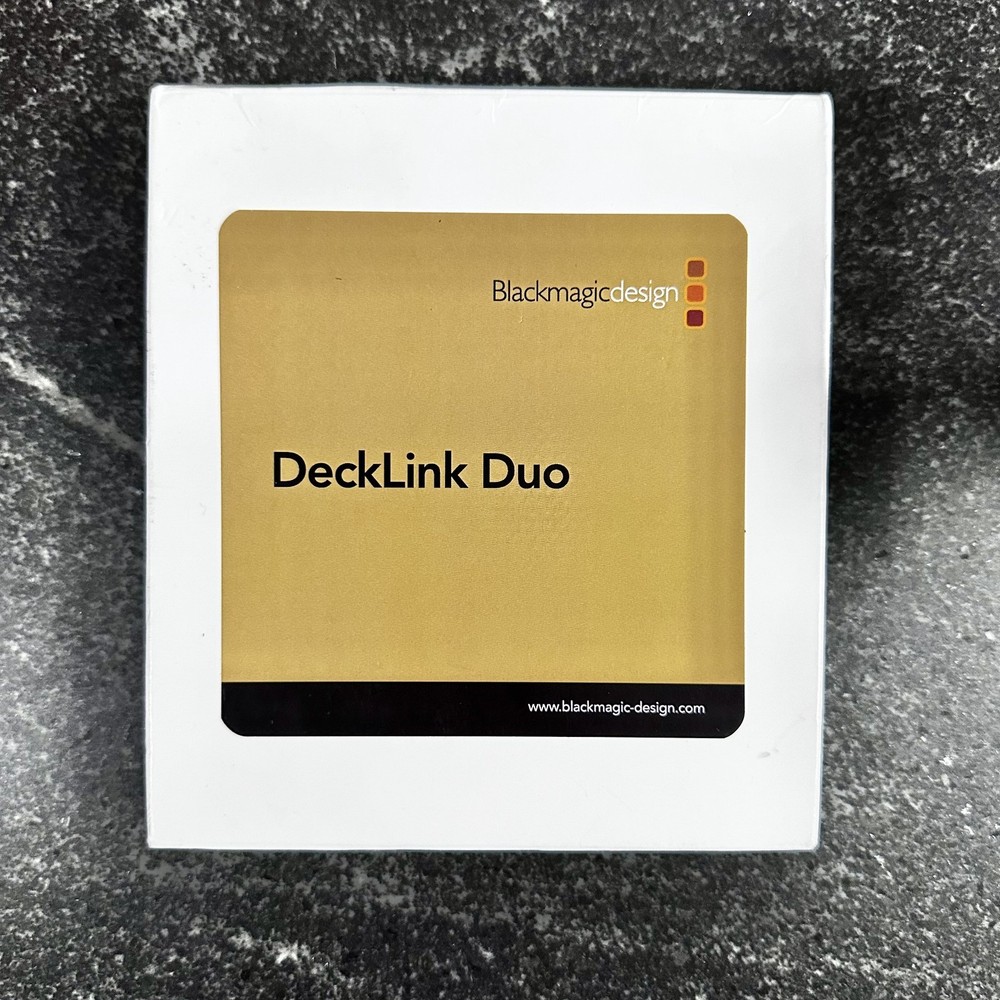 Open Box Sealed PCB – Blackmagic DeckLink Duo BDLKDUO Video Editing Capture Card