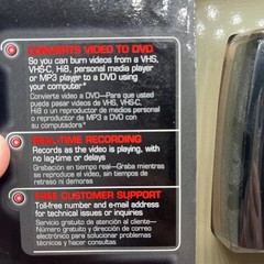Gigaware VHS-TO-DVD Or MP3 Video Converter New Old Stock – still sealed!