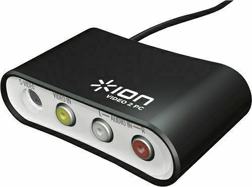 ION Video 2 PC VHS VCR to Computer USB Video Conversion System Transfer Movies