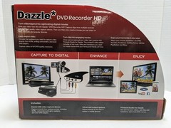 Pinnacle Dazzle DVD Recorder HD w/ Cable – New Retail Box, DVCPTENAM