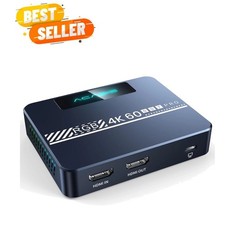 4K60fps Video Capture Card for Streaming and Gaming, VRR Support, External Ca…